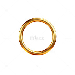 金色光环闪耀特效素材