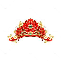 华丽皇冠图案装饰素材