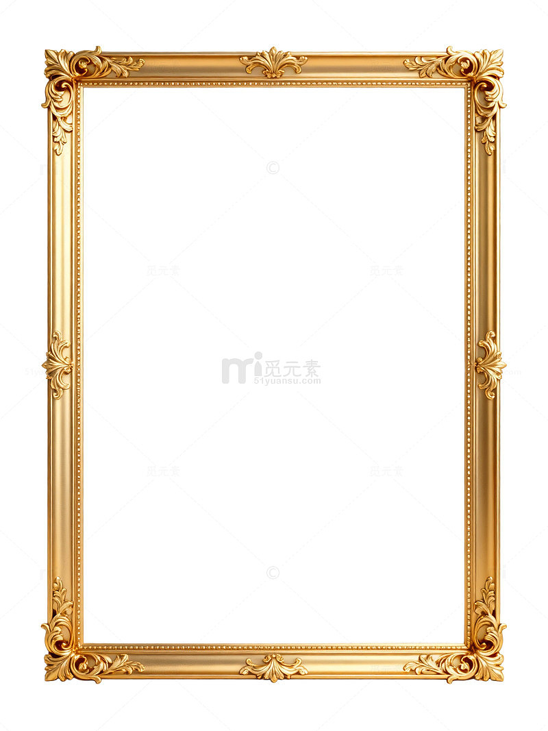 古典风格金色画框装饰画框