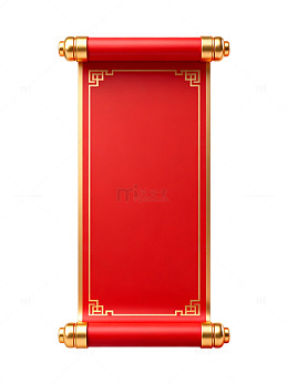 古典中国风卷轴装饰画