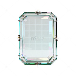 水晶宝石镶嵌工艺品