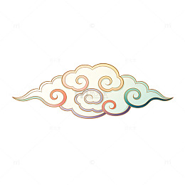 传统云纹图案装饰元素