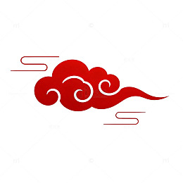 中国风祥云图案矢量素材