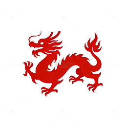 中国龙图标矢量设计素材