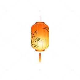 传统中国风灯笼图案元素
