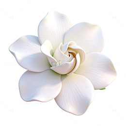 素雅白玉兰花特写
