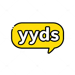 卡通风格yyds标志设计