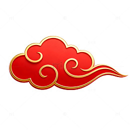 祥云图案装饰设计元素