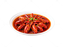 美食风格小龙虾菜品美食
