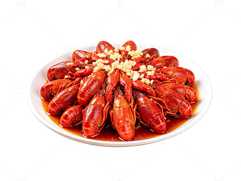 红烧小龙虾美食片