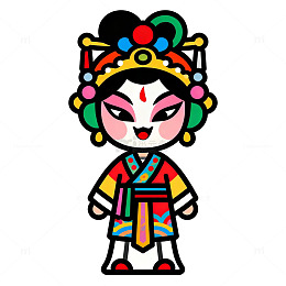 傩戏孟姜女人物