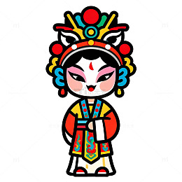 孟姜女傩戏人物