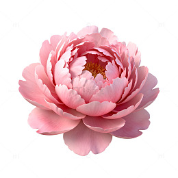 牡丹花盛开特写片