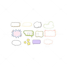 可爱描边装饰框