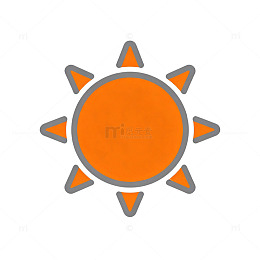卡通太阳图标设计元素