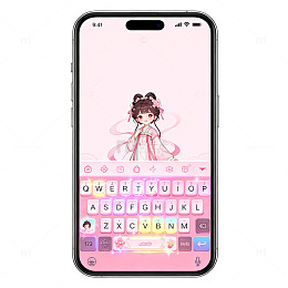 可爱卡通美少女手机壁纸