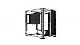 金属框架箱体结构3D模型