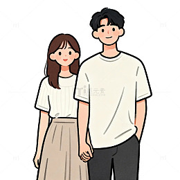 情侣简笔日常