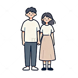 日常情侣简笔