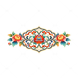 传统花纹图案装饰设计元素