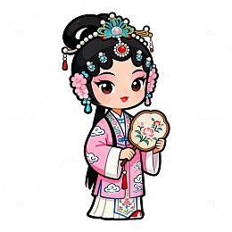 粤剧人物嫦娥