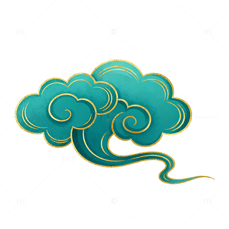 中国风祥云图案装饰元素
