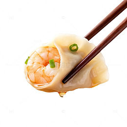 虾仁饺美食