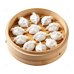蒸笼美食饺子插图