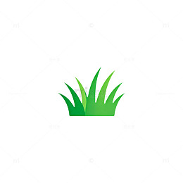 简约风绿色植物图标设计元素