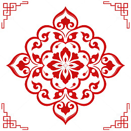 中国传统图案花纹设计素材