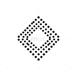 点阵风格几何图形设计图标