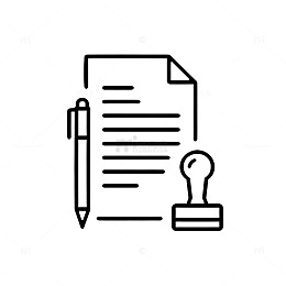 简约文档办公图标设计