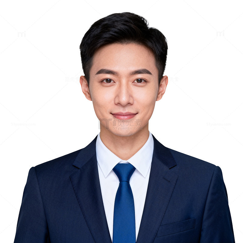 正装男士职业形象照