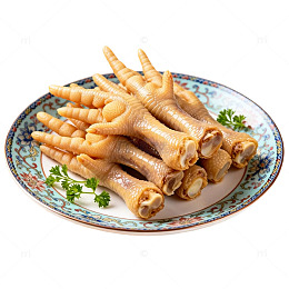 美食卤鸡爪展示