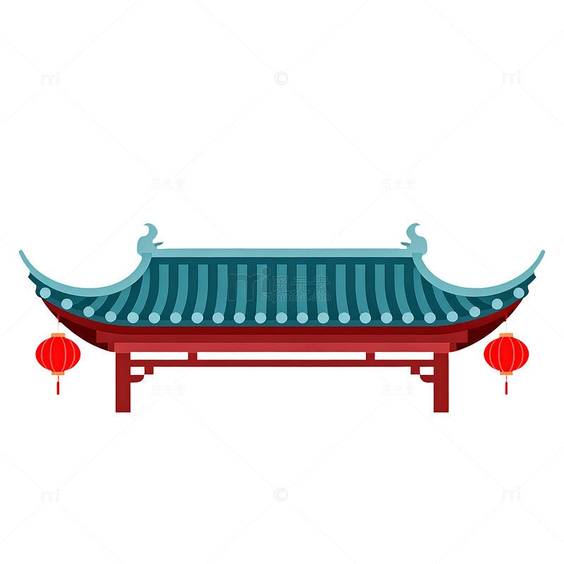 传统中国风建筑图案