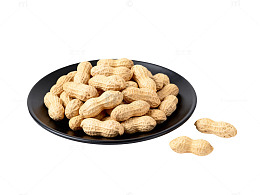 黑色盘花生食品