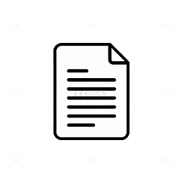 简洁文档图标设计元素