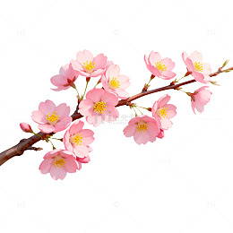 樱花盛开春意盎然