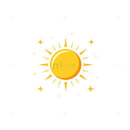 卡通太阳图标设计元素