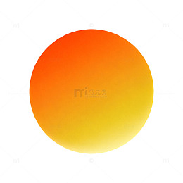 渐变球体视觉效果设计素材