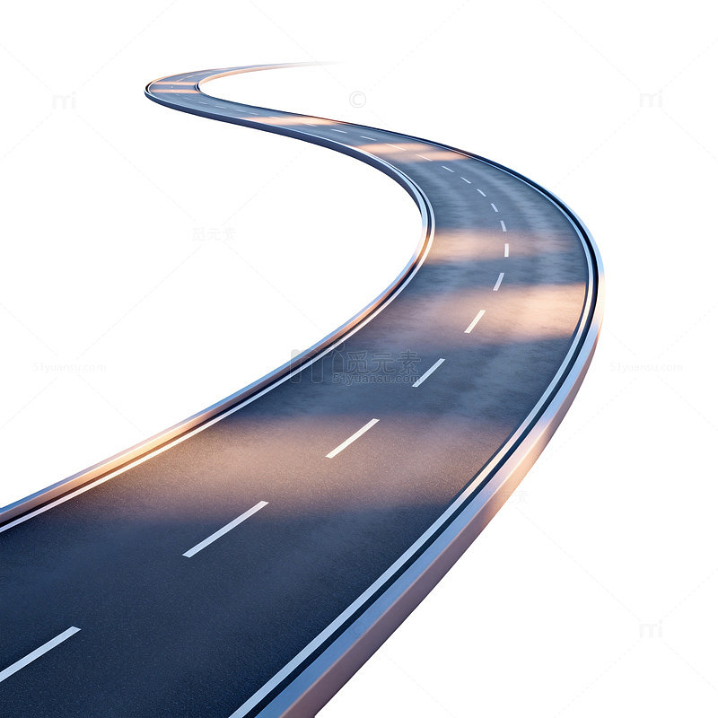 高速弯曲公路设计图