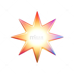 璀璨星光闪耀效果图案