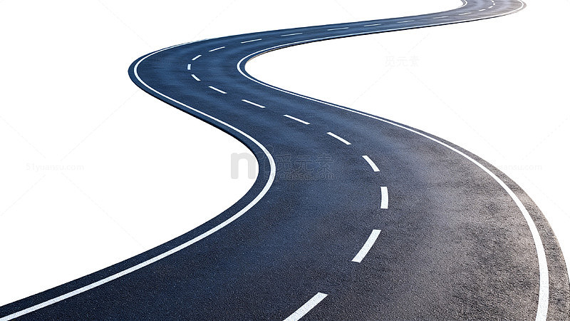 公路弯道示意图