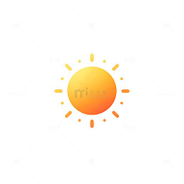 卡通太阳图标设计元素