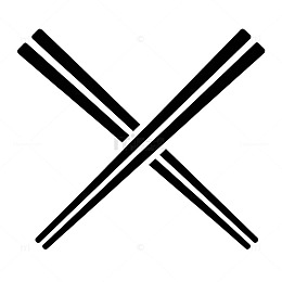 黑白色调交叉线条图标