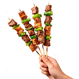 烤肉串美食
