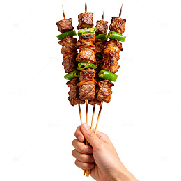 烤肉串美食