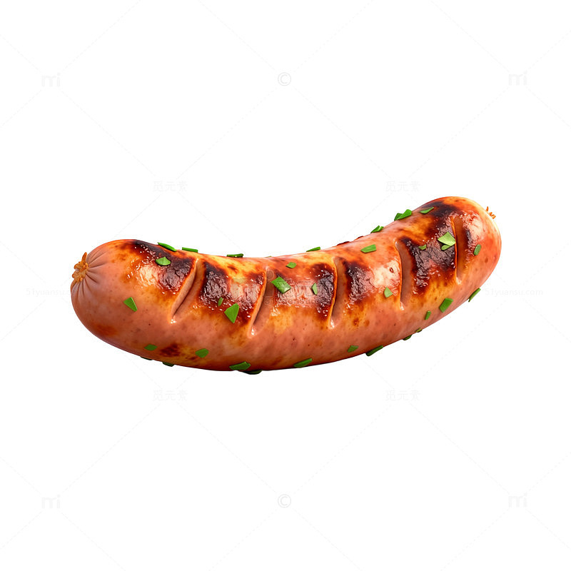 烤肠美食片