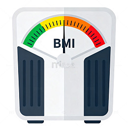 BMI体重秤图标设计