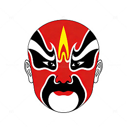 京剧脸谱传统文化艺术